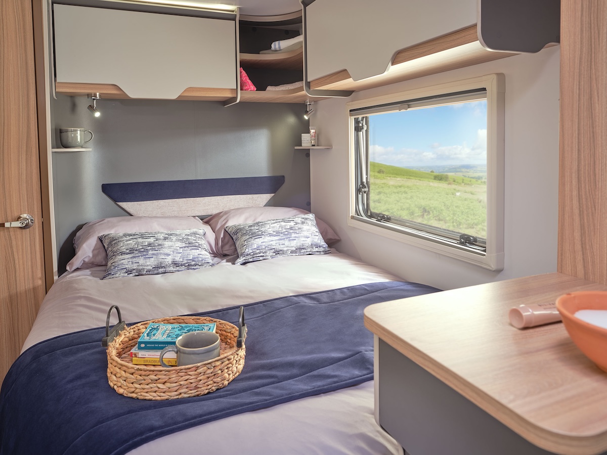 2026 Bailey Discovery D4 4 Double Bed With Bespoke Bedding Caption