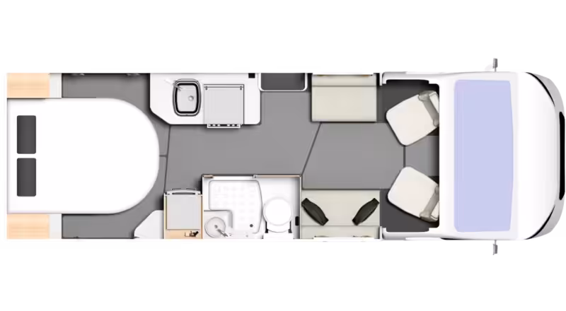 2026 Elddis Autoquest Apex 150 Layout