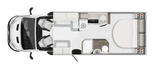 2026 F Line F74 Drop Down Layout