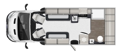 2027 Auto Trail F Line F67 Layout