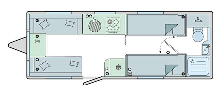 2027 Bailey Unicorn Deluxe Cadiz Layout
