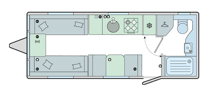 2027 Bailey Unicorn Deluxe Madrid Layout