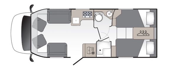 2027 Coachman Travel Master 565 Layout