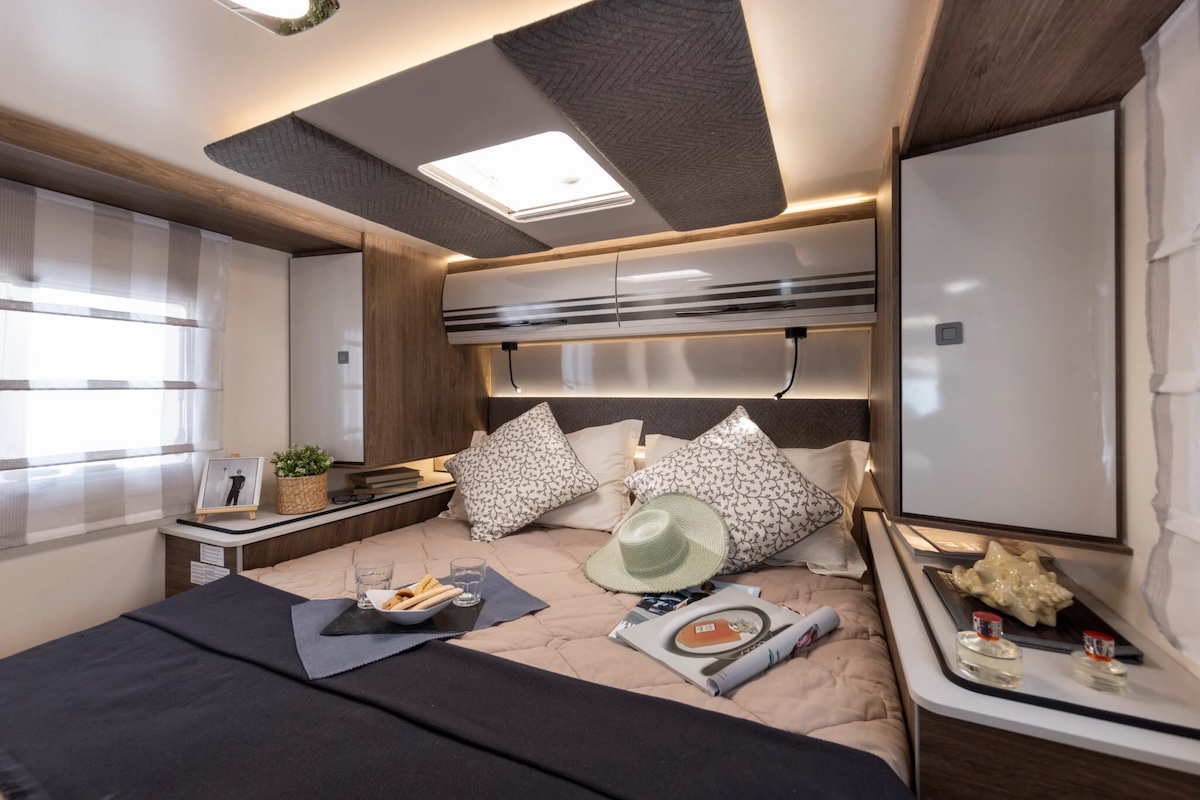 2027 Roller Team Pegaso 740 Rear Bed