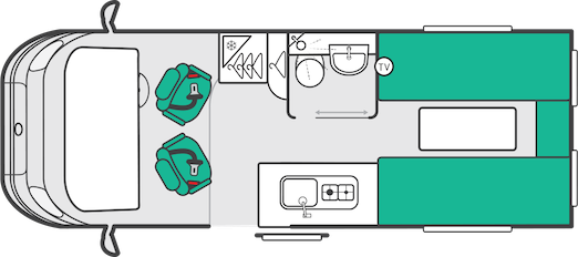 2027 Swift Carrera 122 Layout