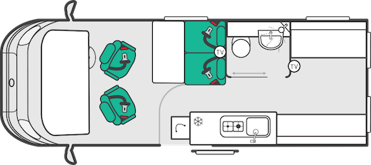 2027 Swift Merlin 112 Layout