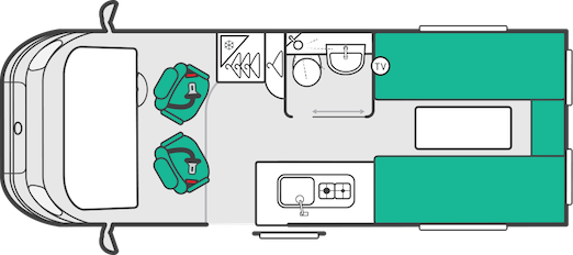 2027 Swift Merlin 122 Layout