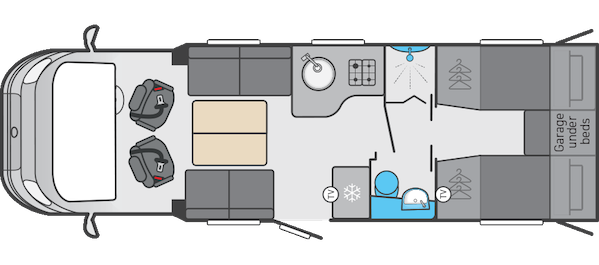 2026 Trekker 584 Layout