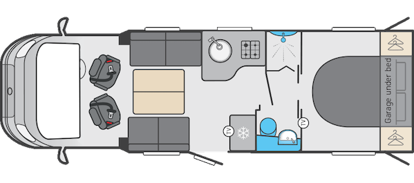 2026 Trekker 594 Layout