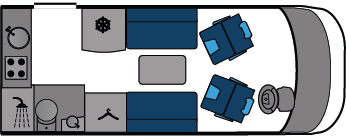 13211 Motorhome End Kitchen And Washroom 5
