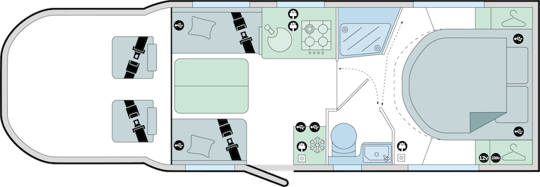 2026 Bailey Adamo 75 4I Layout