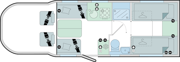 2026 Bailey Adamo 75 4T Layout