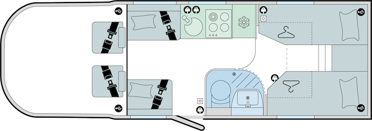 2026 Bailey Alora 69 4T Layout