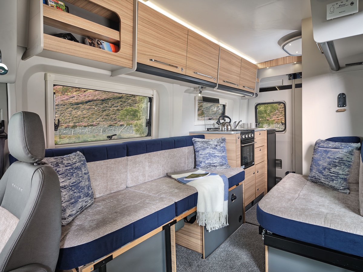 2026 Bailey Endeavour B64 Front Lounge Caption