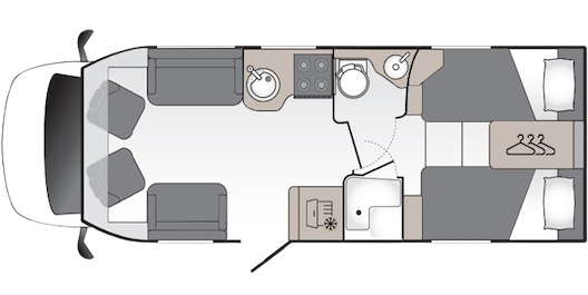 2026 Coachman Travel Master 565 Layout