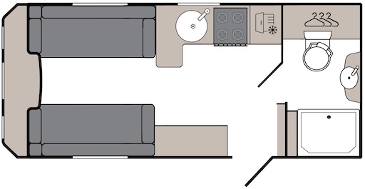 2026 Laser 480 Xtra Layout