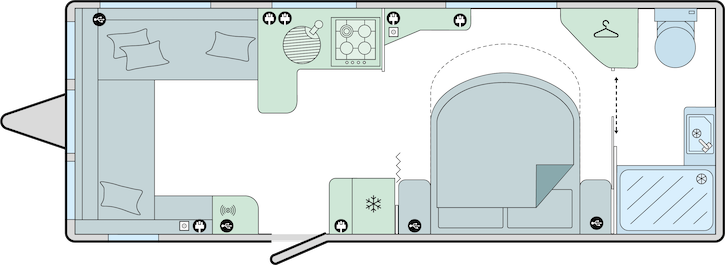 2026 Pegasus Black Bologna Layout