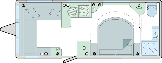 2026 Pegasus Black Brindisi Layout