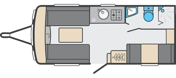 2026 Sprite Alpine 4 DB Layout