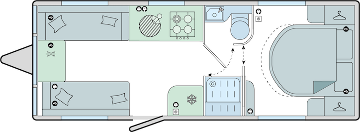 2026 Unicorn Deluxe Cabrera Layout