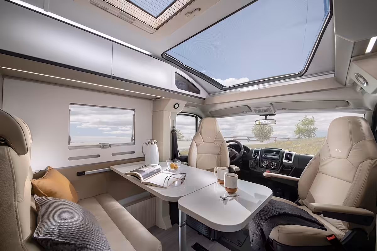 2026 Adria Compact Front Dining Lounge Space