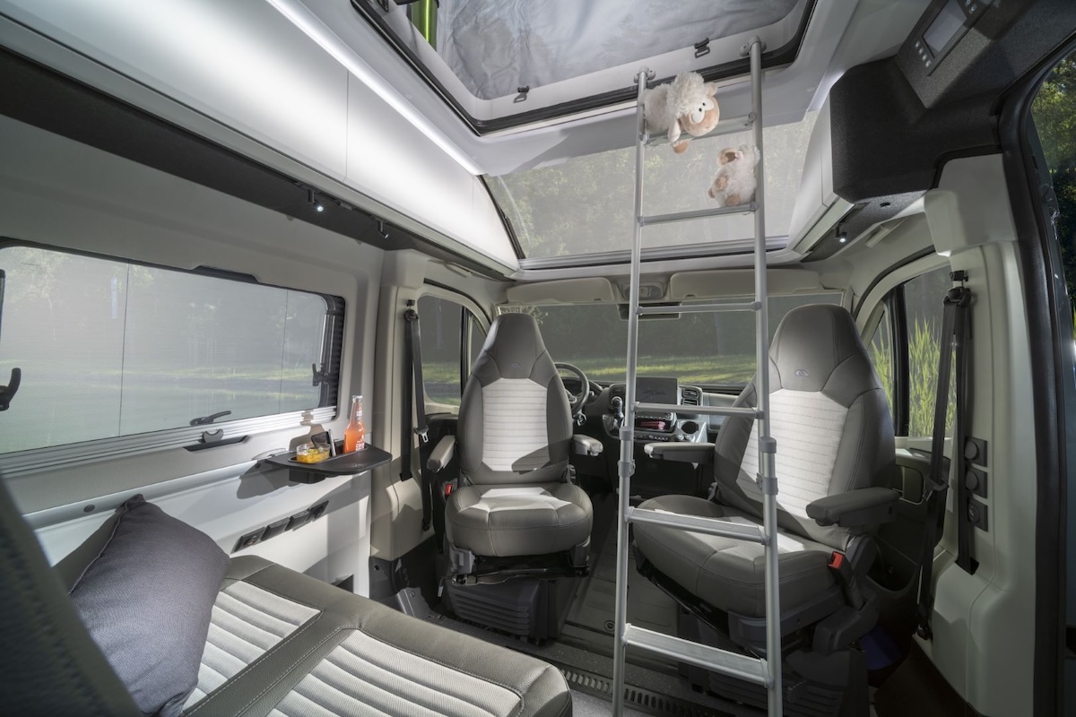 2026 Adria Twin Sport Front Ladder To Pop Roof