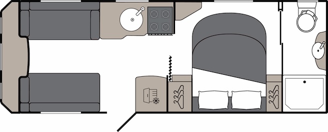 2026 Coachman Vip 575 Layout