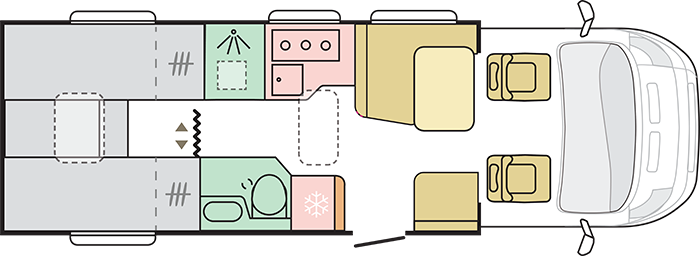 2026 Coral 670 Sl Layout