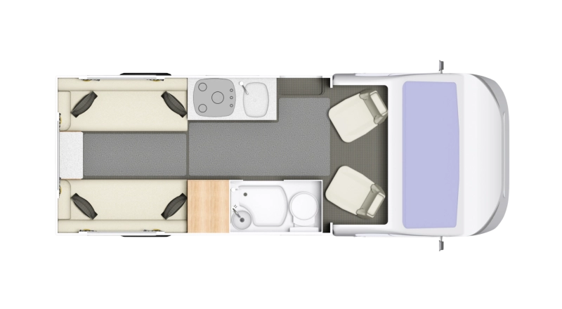 2026 Elddis Autoquest Apex 120 Layout