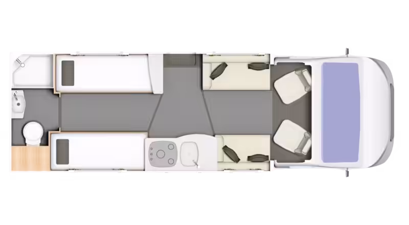 2026 Elddis Autoquest Apex 185 Layout