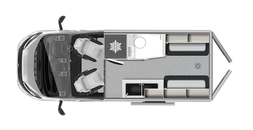2026 Expedition Van 54 Layout