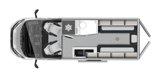 2026 Expedition Van 66 Layout