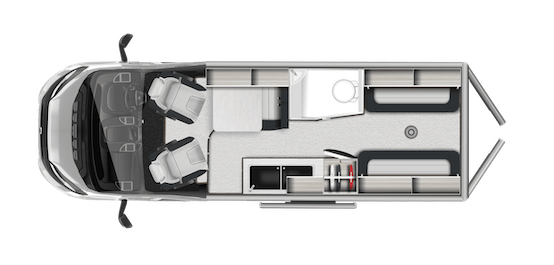 2026 Expedition Van 67 Layout