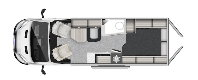 2026 Expedition Van 68 Layout