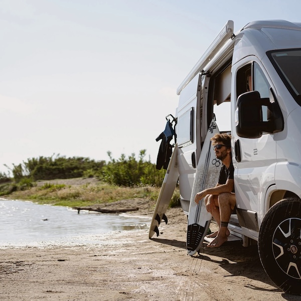 2026 Livingstone Man Relaxing On Step