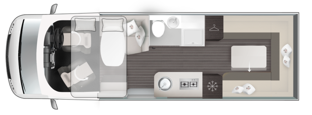 2026 Pegaso 745 Layout