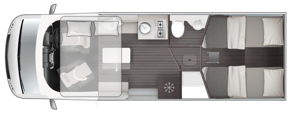 2026 Pegaso 750 Layout