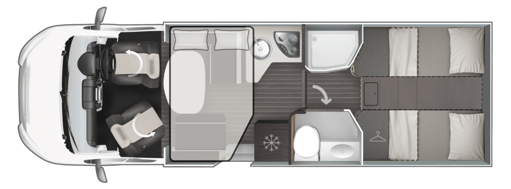 2026 Zefiro 685 Layout