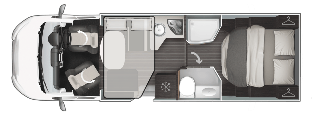 2026 Zefiro 696 Layout