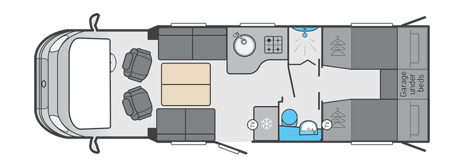 22094 2025 Voyager 584 Day Lounge