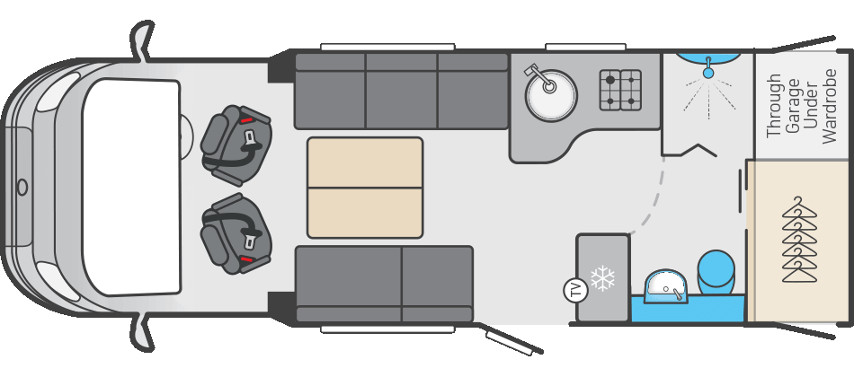 22323 2026 Voyager 540 Day Lounge