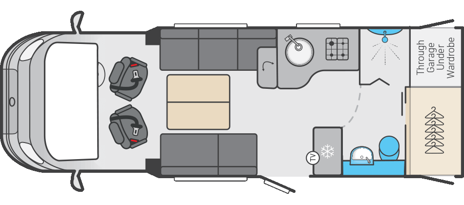 22351 2026 Escape 640 Day Lounge