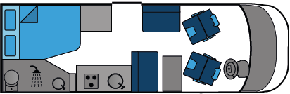 3017 Motorhome End French Bed End Washroom 2