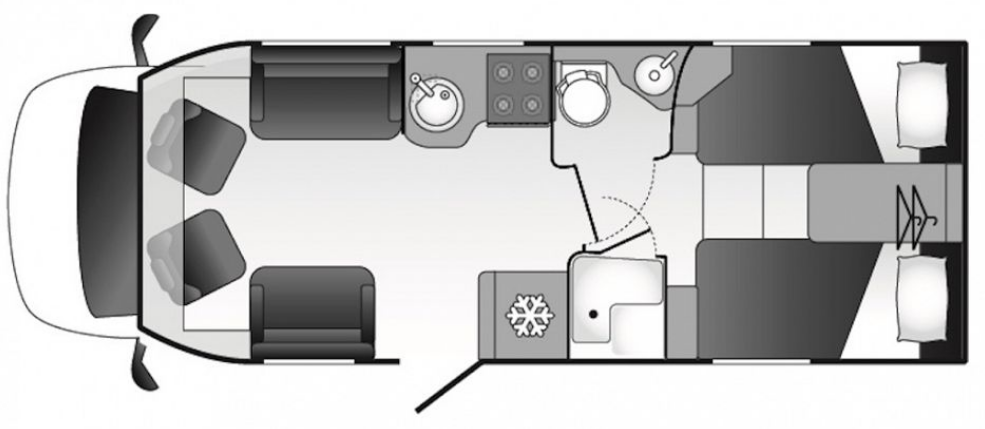 45161 Coachman Travel Master 565 Layout