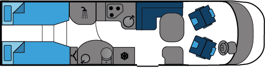 5692 Motorhome End Twin Bed 5