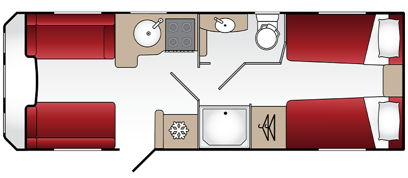 NS1laser 865 Xtra 26ns1SF Laser 865 Xtra Floorplan