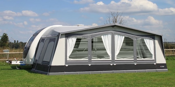 Camptech Full Awning Buckingham Used In Cataloluge Left Hand Side