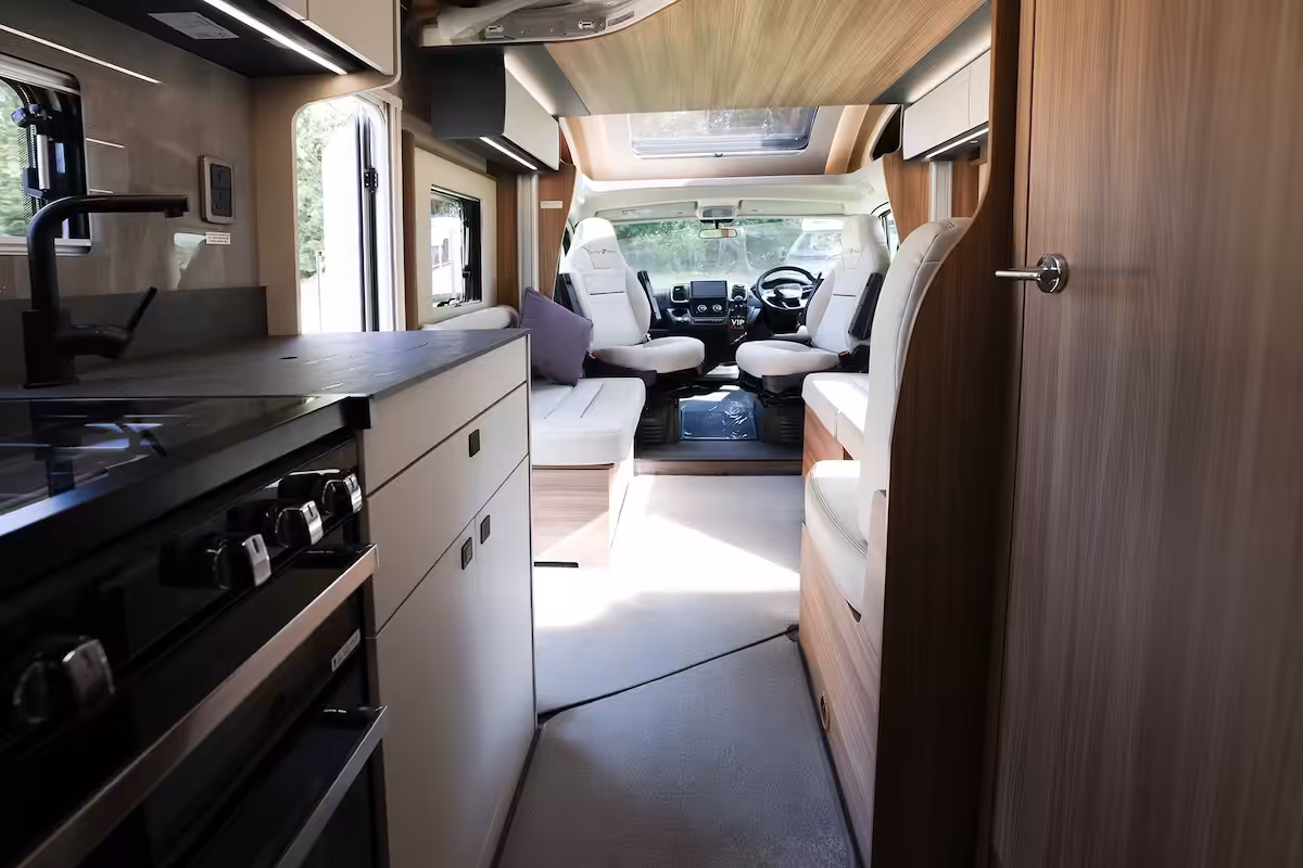 2026 Auto Trail Imala 736g Kitchen To Front View
