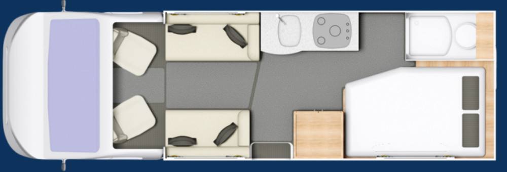21252 Elddis Vogue 155 Floorplan