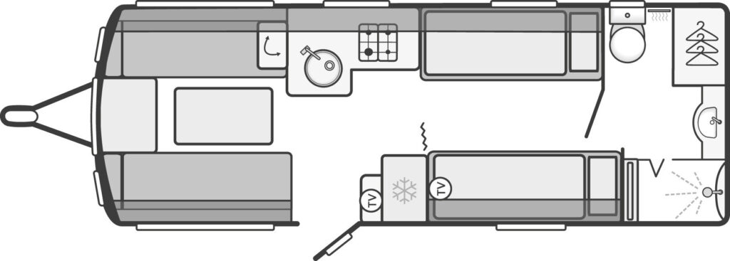 22524 Floorplans Caravans Swift Conqueror Conqueror 565 Rgb